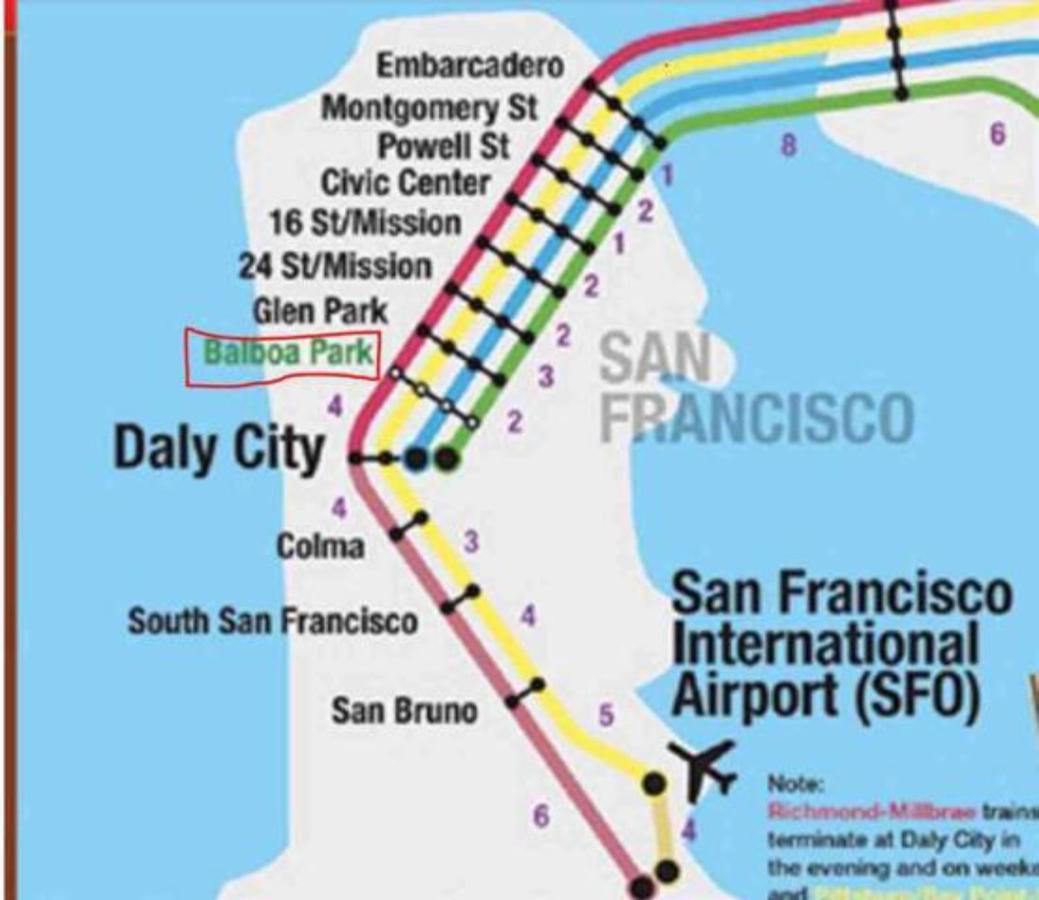 2 Bedroom With Parking Near Bart Appartement San Francisco